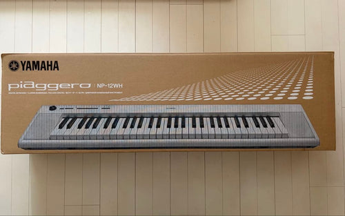 Yamaha Keyboard Electronic Piano Np12Wh