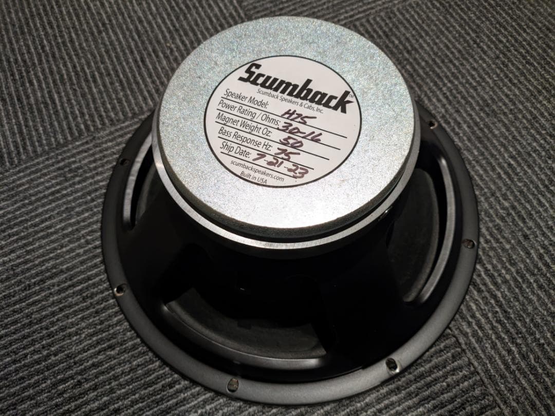 Guitar Cabinet #1 Scumback H75 30W 16 Celestion G12H