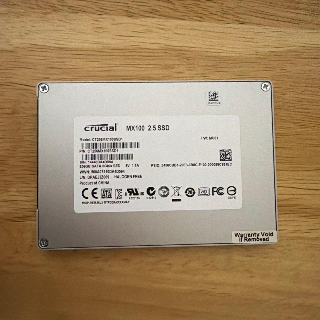 Crucial Internal Ssds Ssd 256Gb Mx100