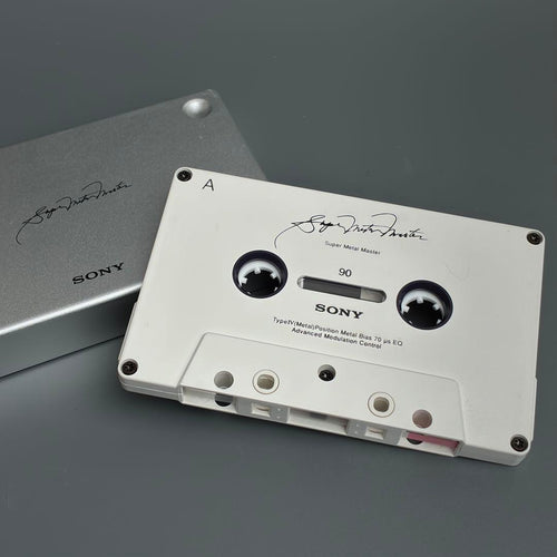 Sony Cassette Tape Super Metal Master 90