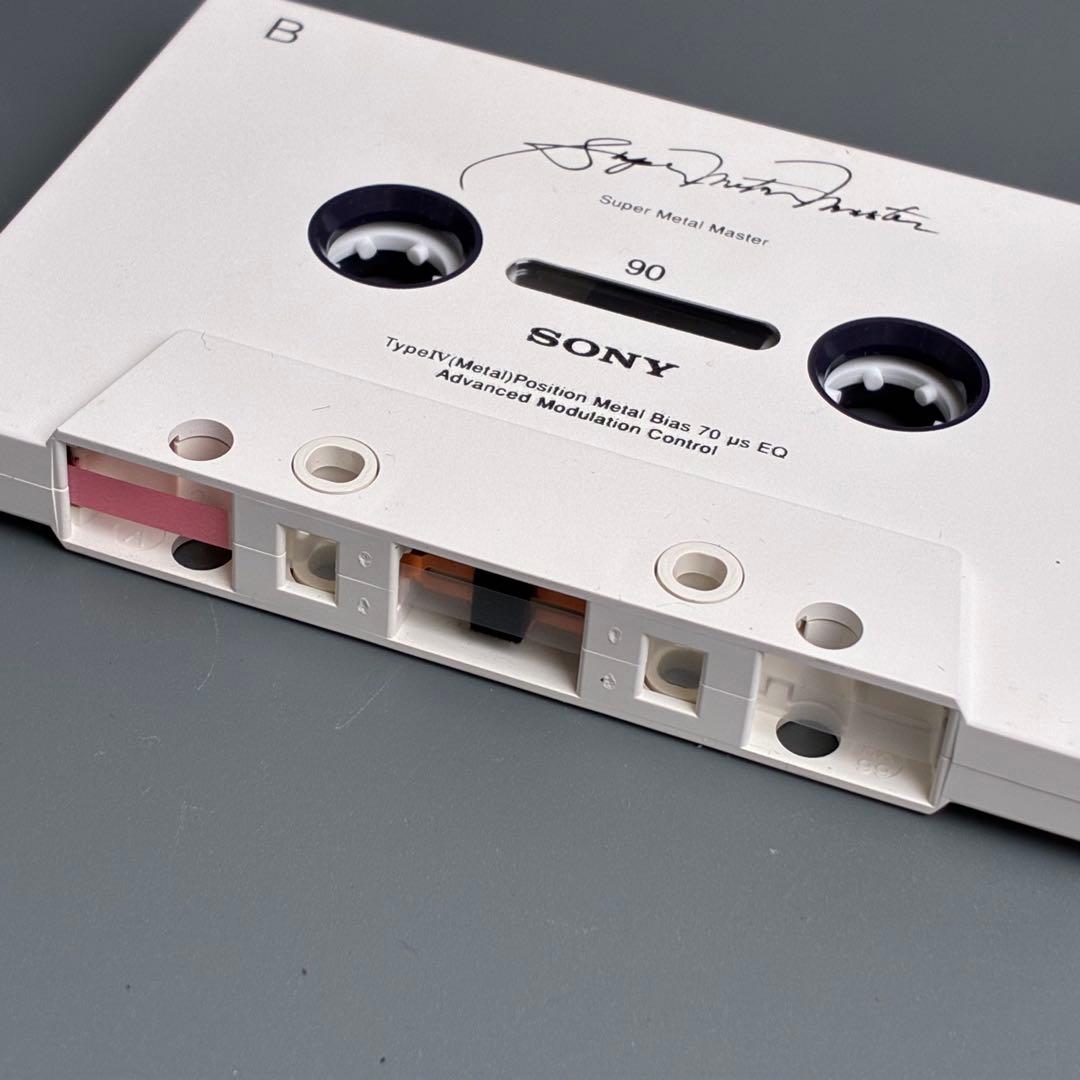 Sony Cassette Tape Super Metal Master 90