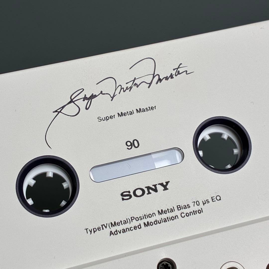 Sony Cassette Tape Super Metal Master 90