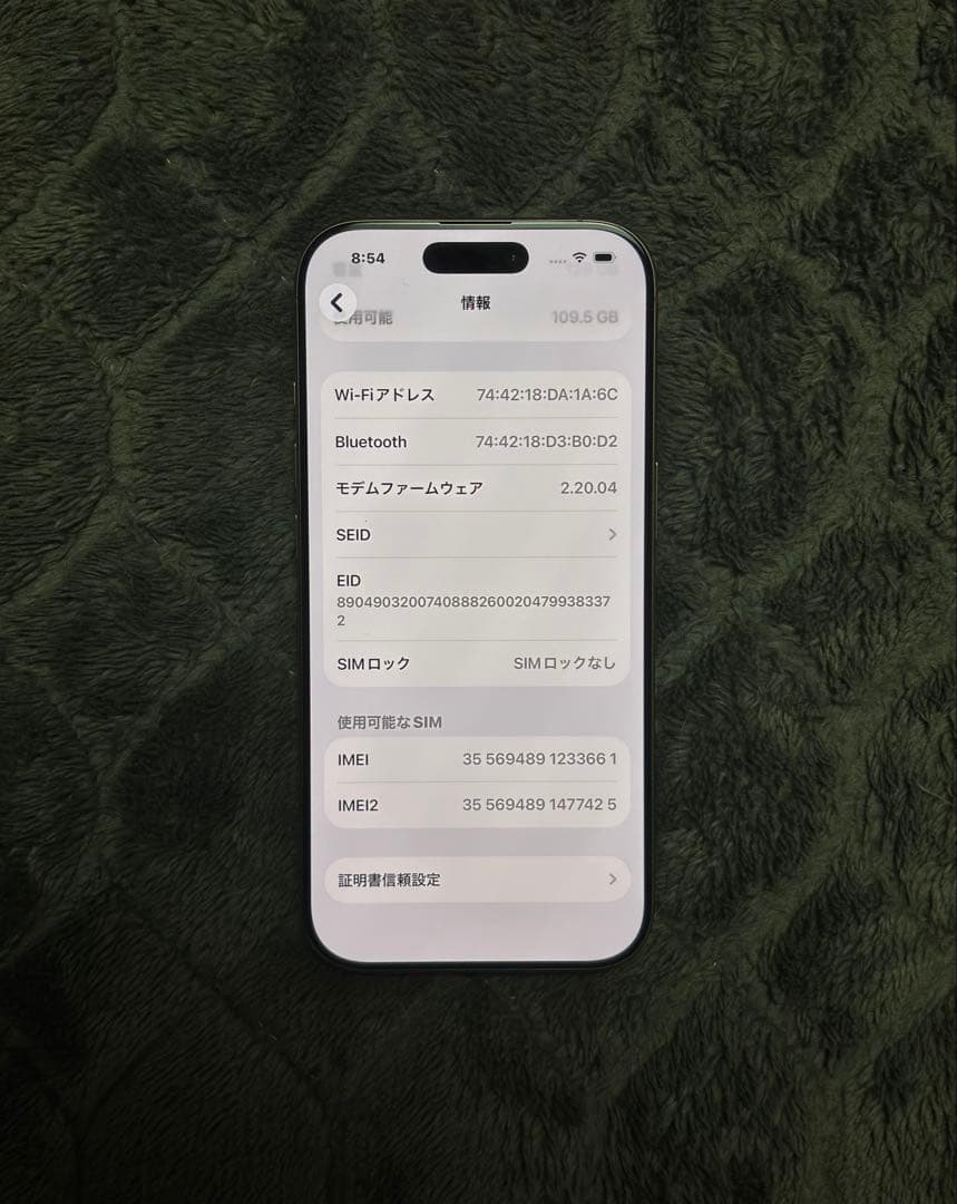 Apple Smartphones Mobile Phones Iphone 16Pro 128Gb