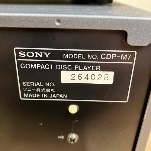 Sony Mini -Component D-1 Cd
