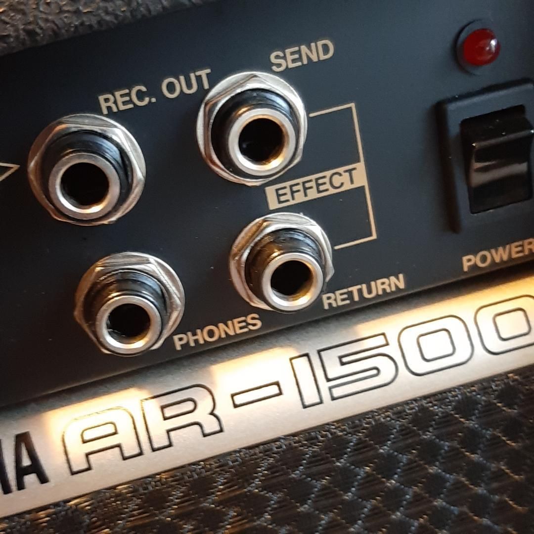 Yamaha Guitar Amplifier Qaa02 Ar-1500 Amps