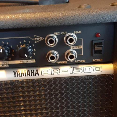Yamaha Guitar Amplifier Qaa02 Ar-1500 Amps