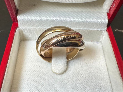 Cartier Rings 750 50 7.4G