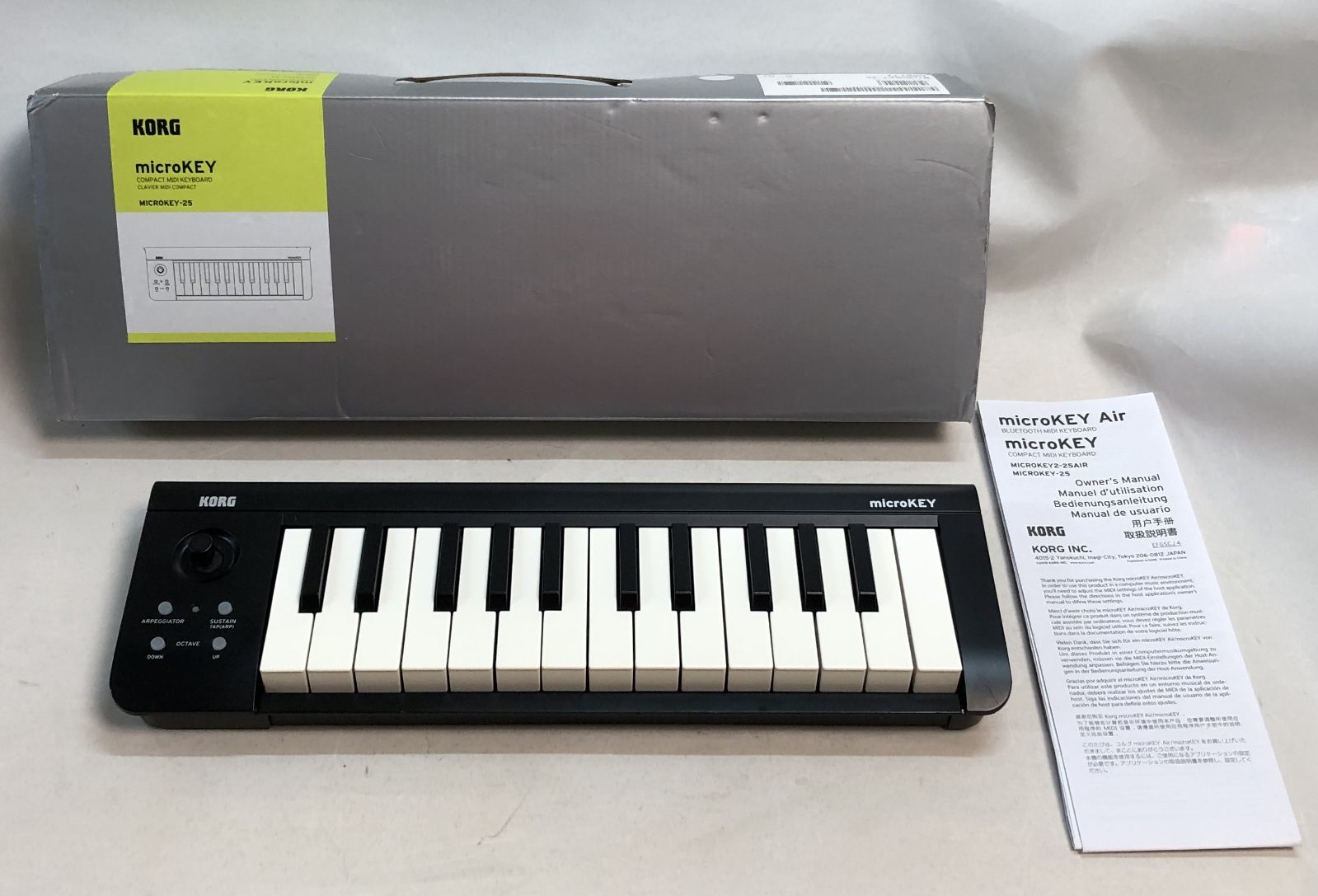 Korg Midi Keyboard Pad Microkey -25