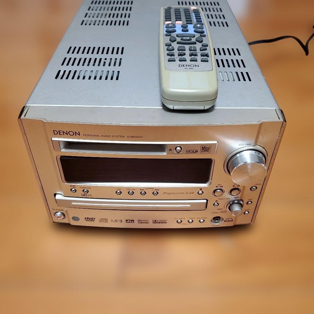 Denon Cd Md Cassette Deck D-Me55Dv Dvd/Cd/Md