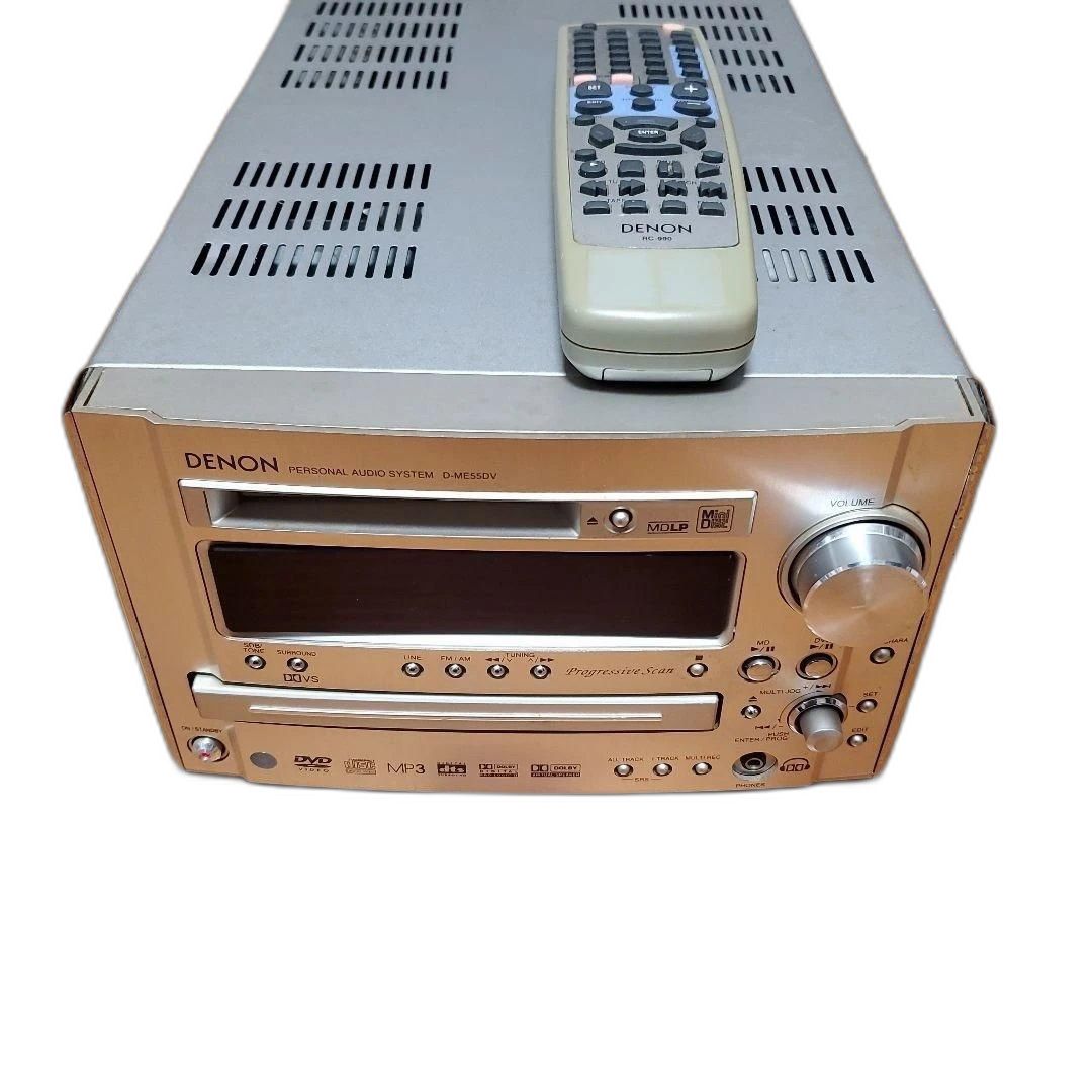 Denon Cd Md Cassette Deck D-Me55Dv Dvd/Cd/Md