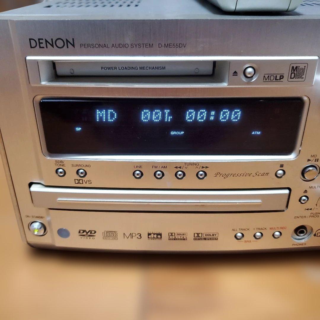 Denon Cd Md Cassette Deck D-Me55Dv Dvd/Cd/Md