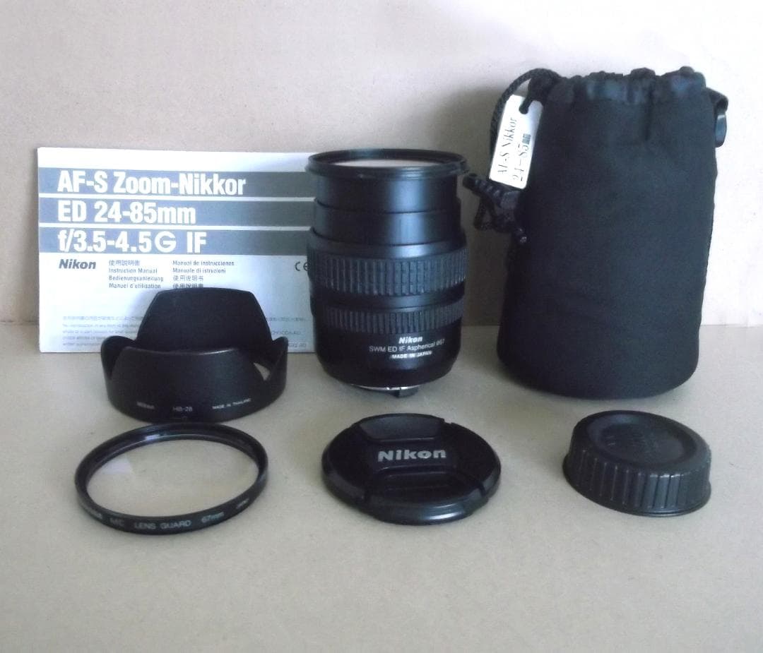 Nikon Zoom Lenses Af-S Zoom-Nikkor Ed 24-85Mm