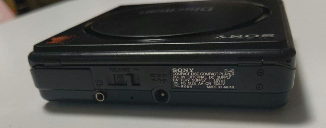 Sony Portable Cd Players Discman D-40 Ac-940