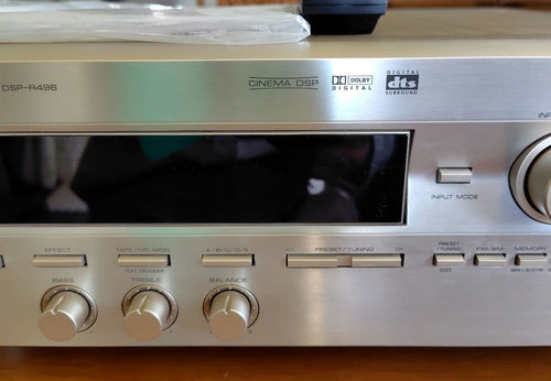 Yamaha Power Amplifiers Av Dsp-R496