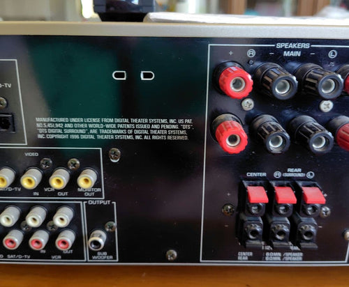 Yamaha Power Amplifiers Av Dsp-R496
