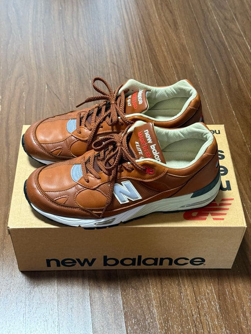 Sneakers New Balance M991Gnb D Width Tan(