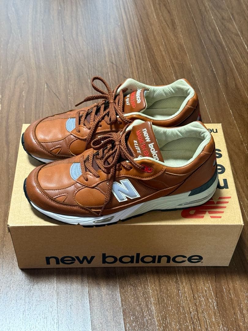 Sneakers New Balance M991Gnb D Width Tan(