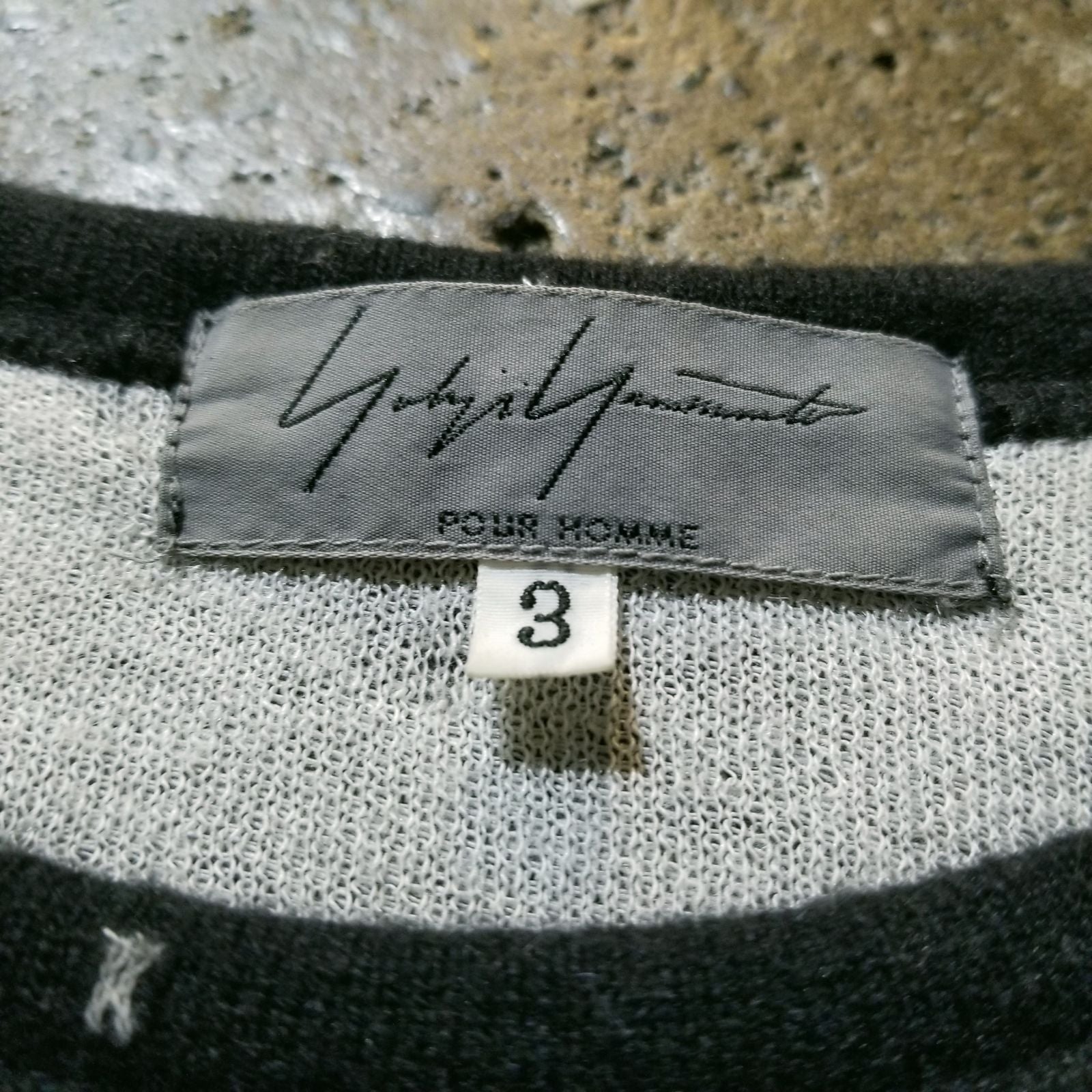 Yohji Yamamoto Pour Homme Knit Sweater 04Aw 3 2004Aw