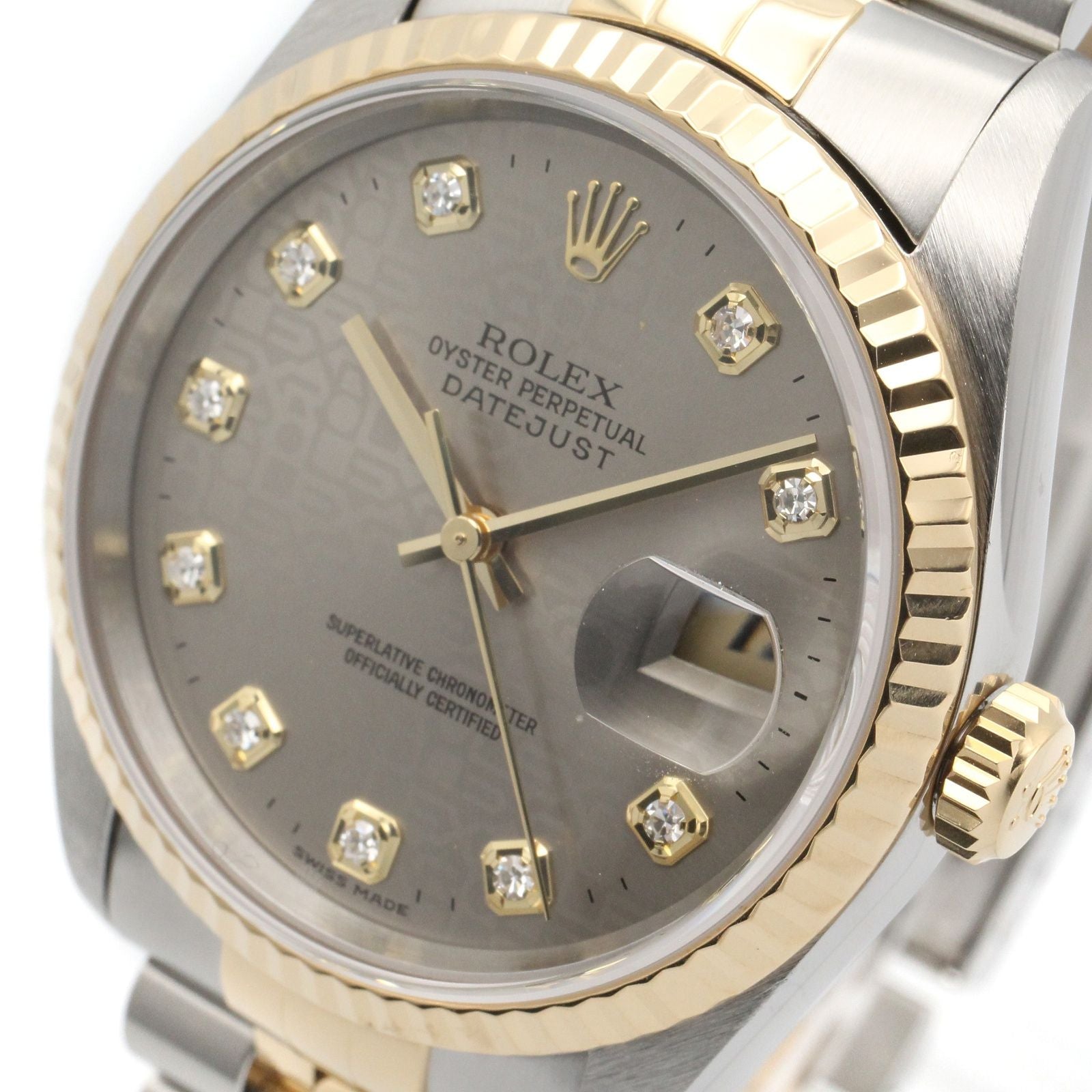 Rolex Others 10P T 16233G Gl/ /Np K18