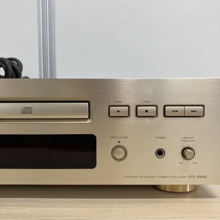 Cd Md Cassette Deck 01) 1 Denon Dcd-1650Al /B
