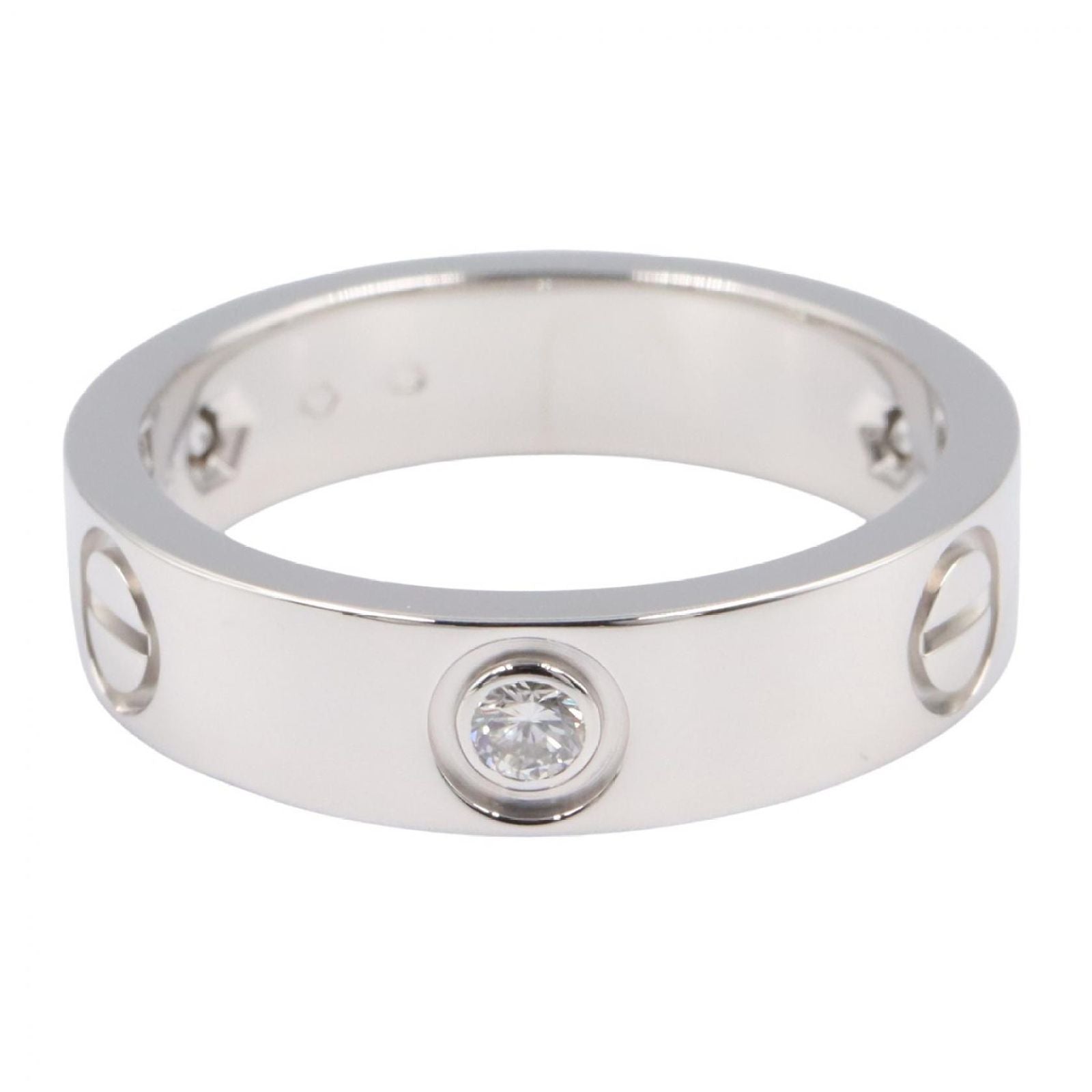 Cartier Ring 3Pd K18Wg Used A
