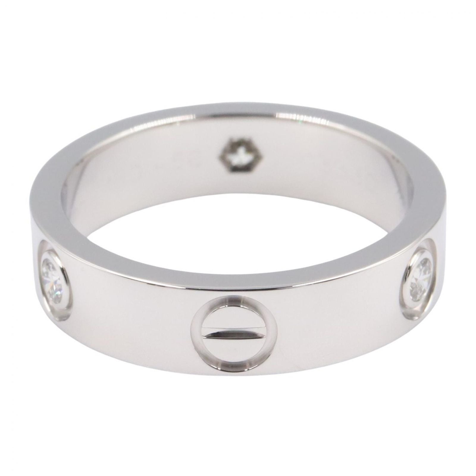 Cartier Ring 3Pd K18Wg Used A