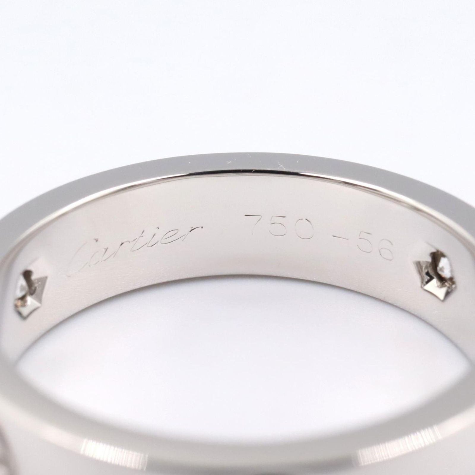 Cartier Ring 3Pd K18Wg Used A