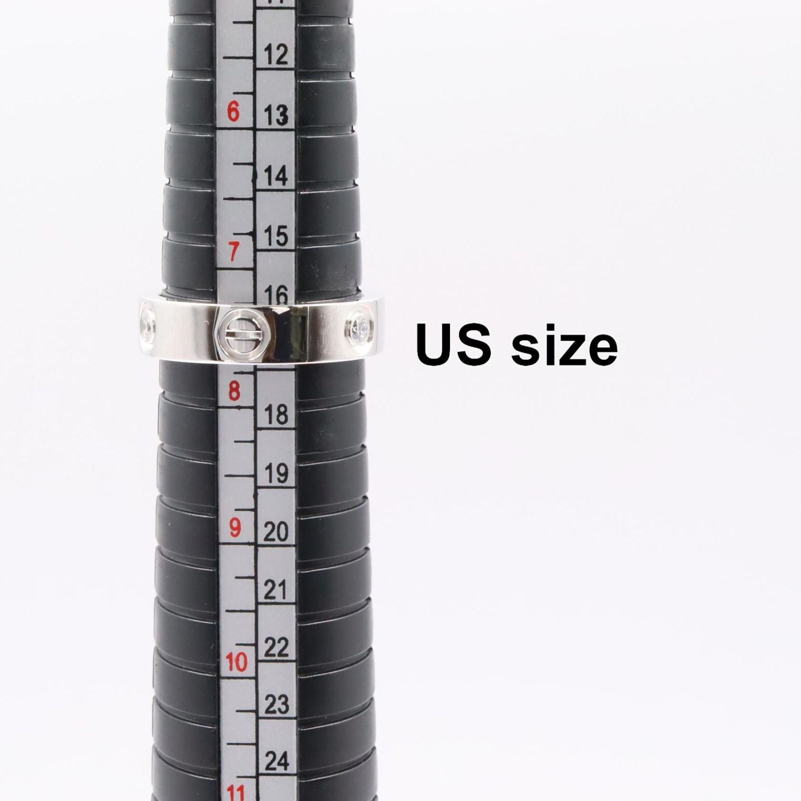 Cartier Ring 3Pd K18Wg Used A