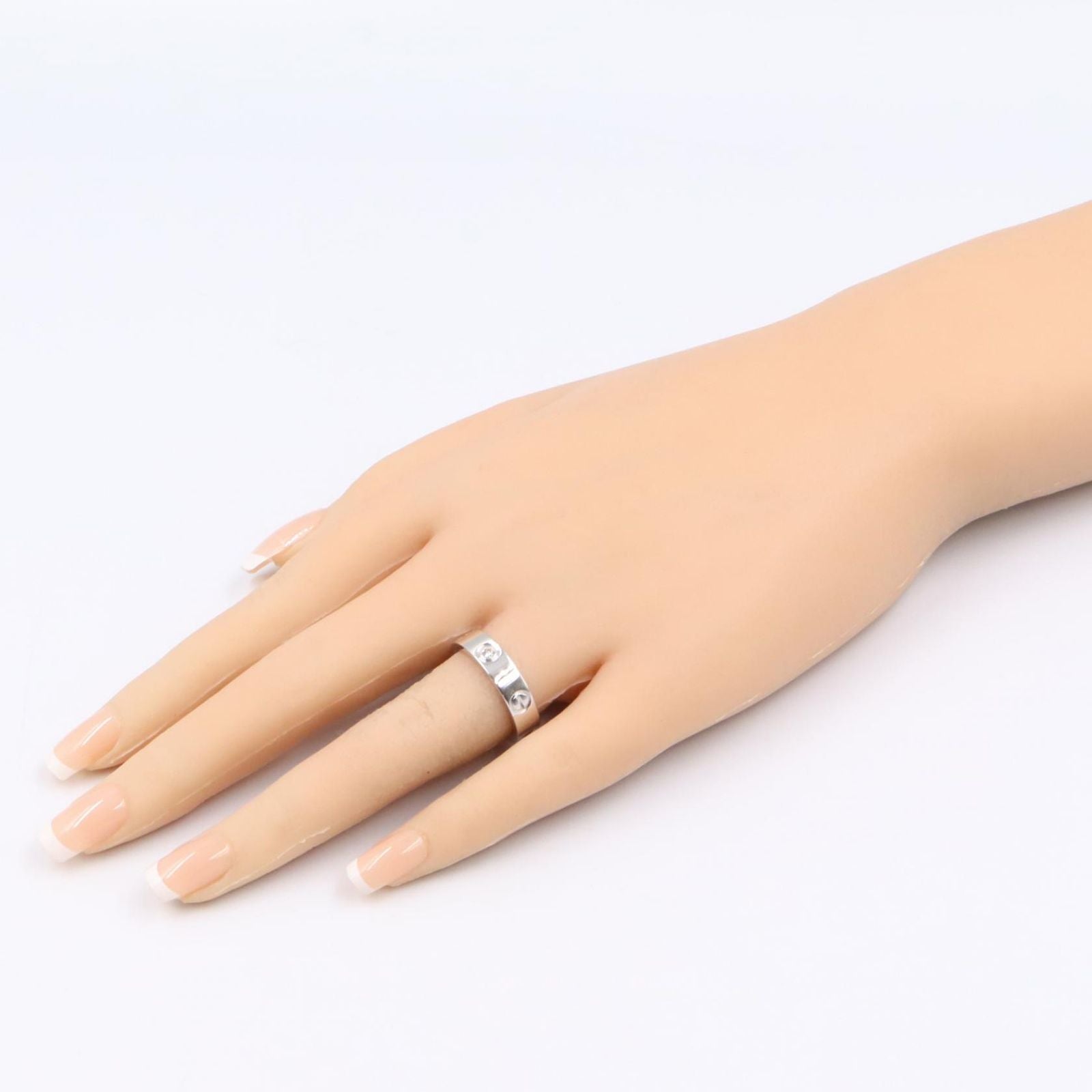 Cartier Ring 3Pd K18Wg Used A