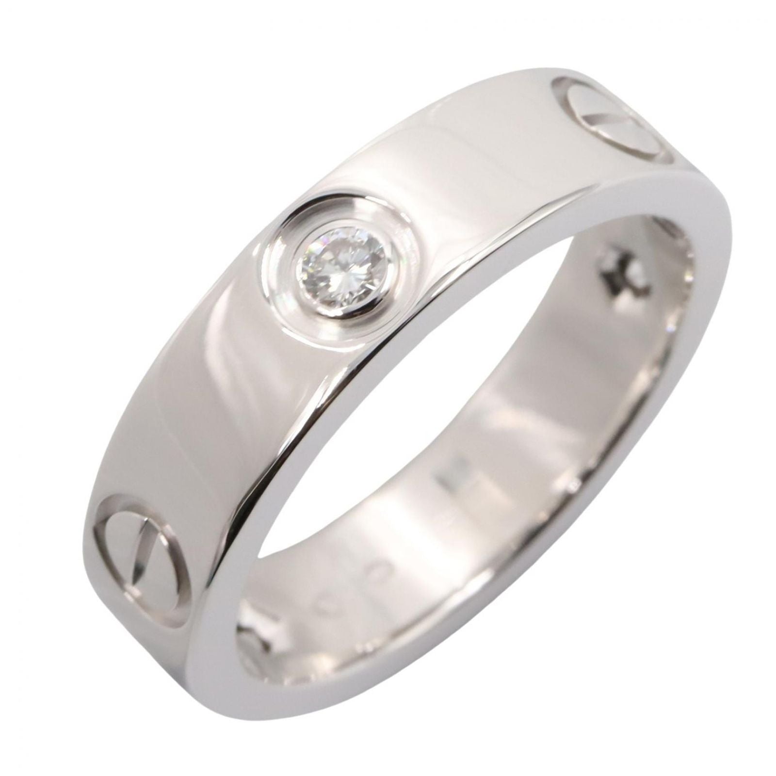 Cartier Ring 3Pd K18Wg Used A