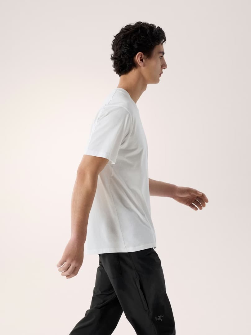Arc'Teryx T -Shirt Arc Teryx Kragg Sl Cotton Bird Word Ss
