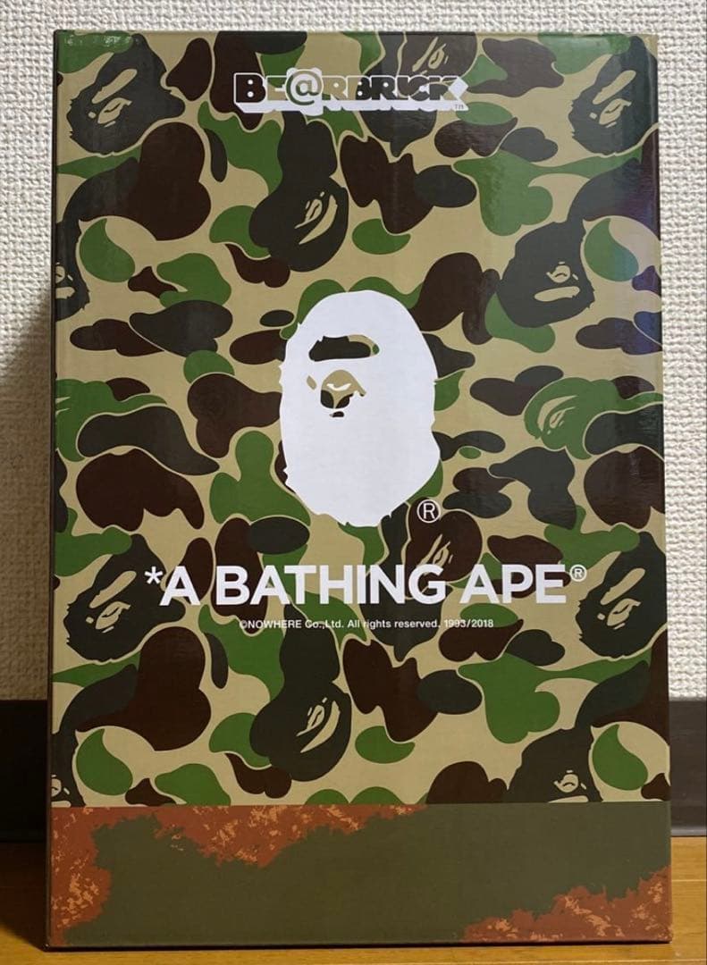 Be@Rbrick Kubrick Bearbrick A Bathing Ape Readymade 400%