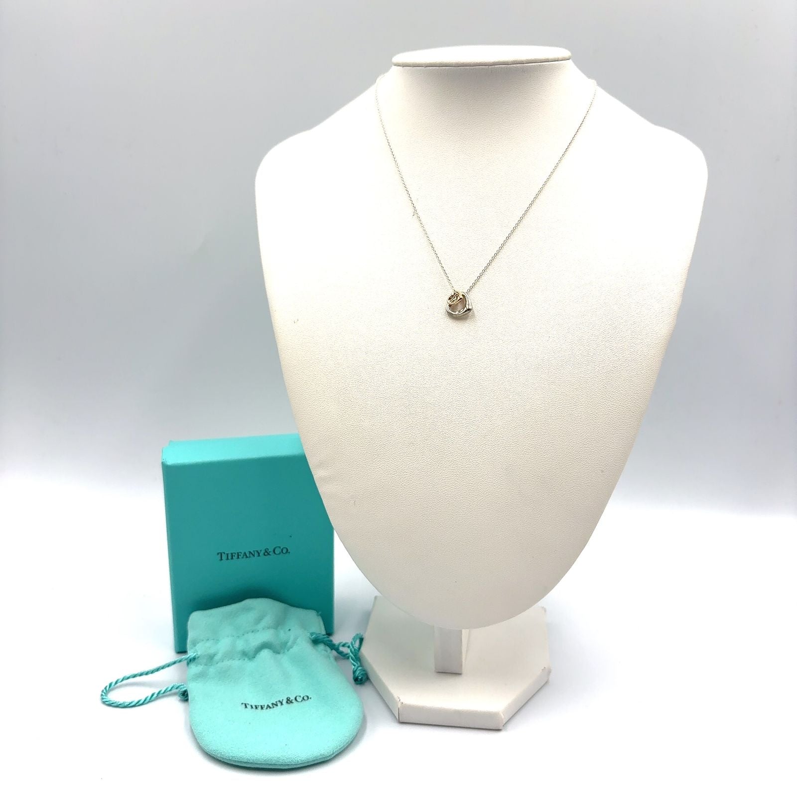 Tiffany Necklace Co. Au750 Ag925