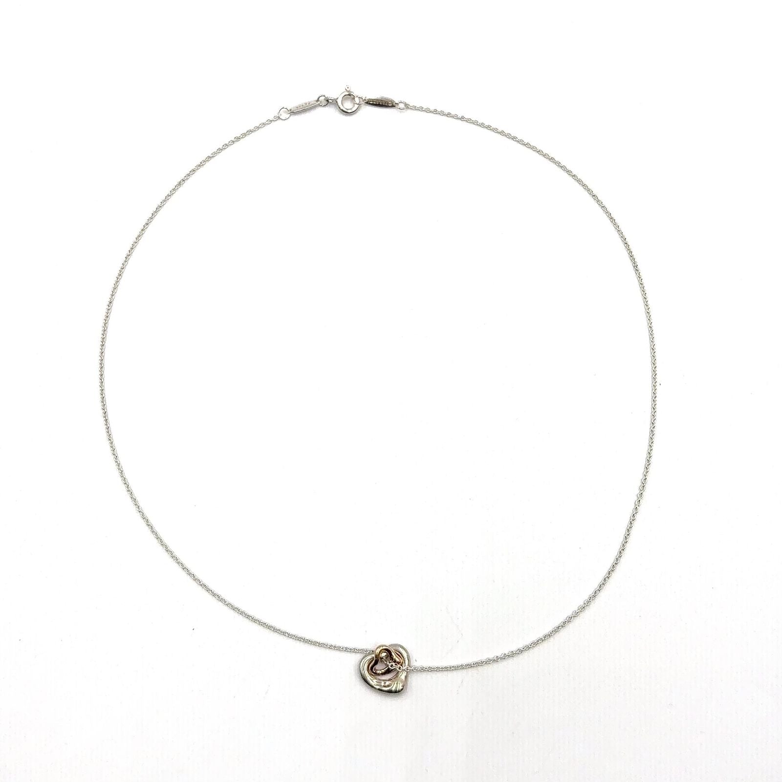 Tiffany Necklace Co. Au750 Ag925