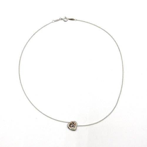 Tiffany Necklace Co. Au750 Ag925