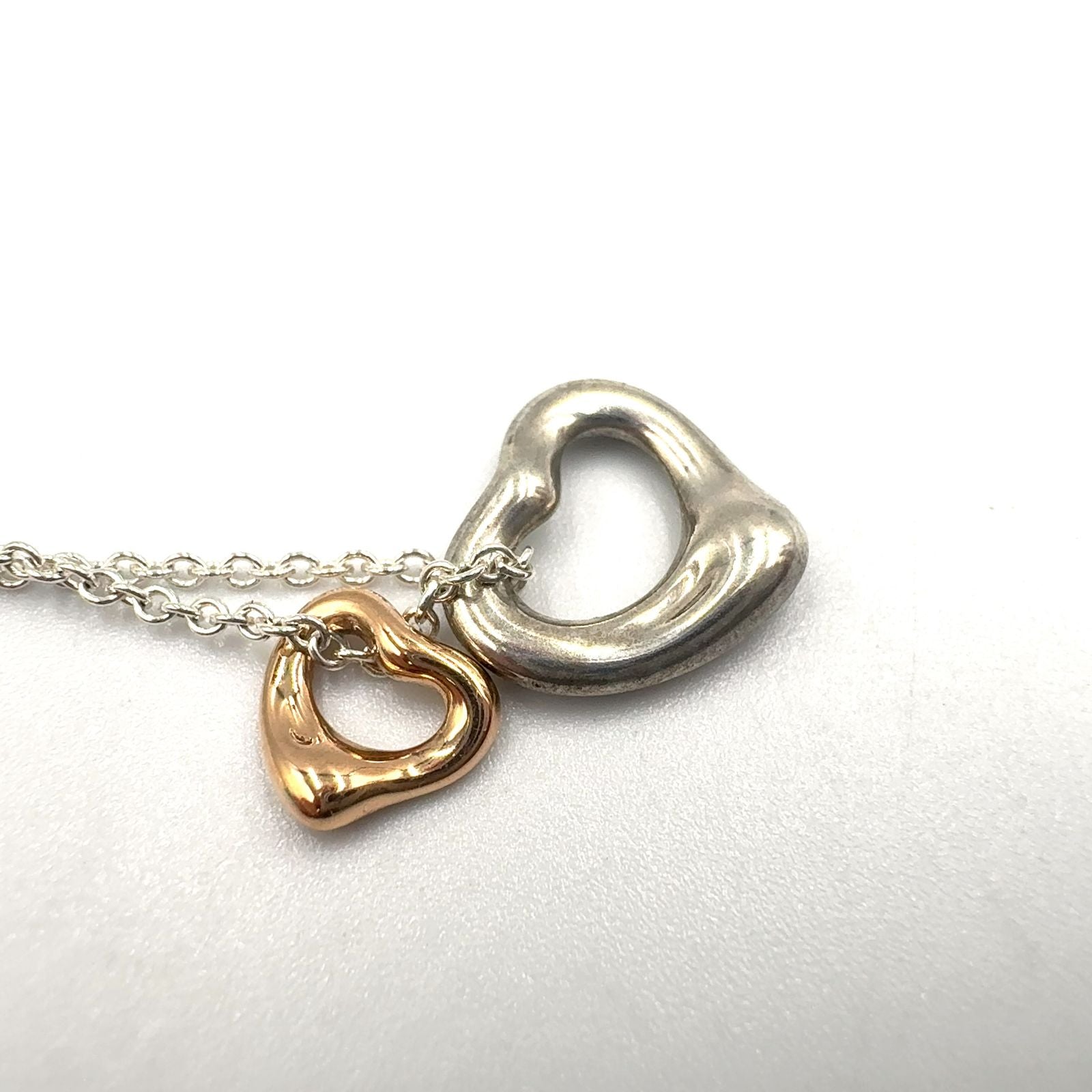 Tiffany Necklace Co. Au750 Ag925