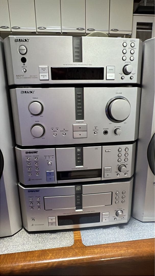 Sony Cd, Md Cassette Decks Md717