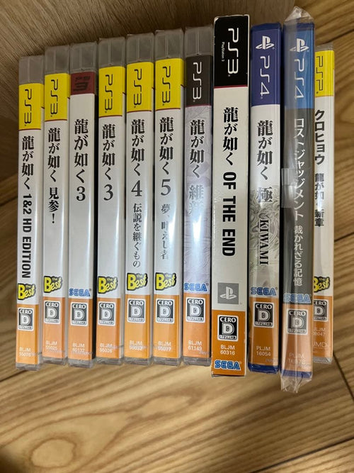 Games (Physical) 11 Ps3 Ps4 Psp