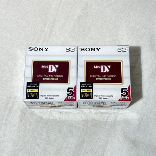 Other Sony Mini Dv 5Dvm63Hd 63 10