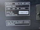 Sony Cd, Md Cassette Decks Mds-Jb920