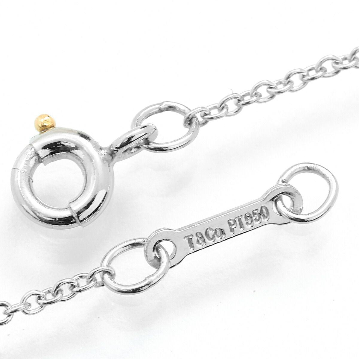 Tiffany Necklace Pt950 Tiffany&Co. Ok