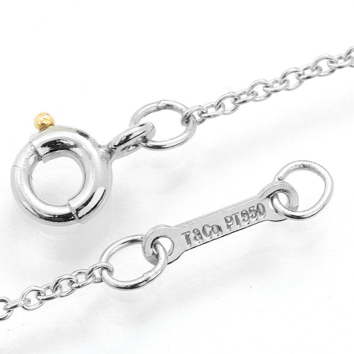 Tiffany Necklace Pt950 Tiffany&Co. Ok