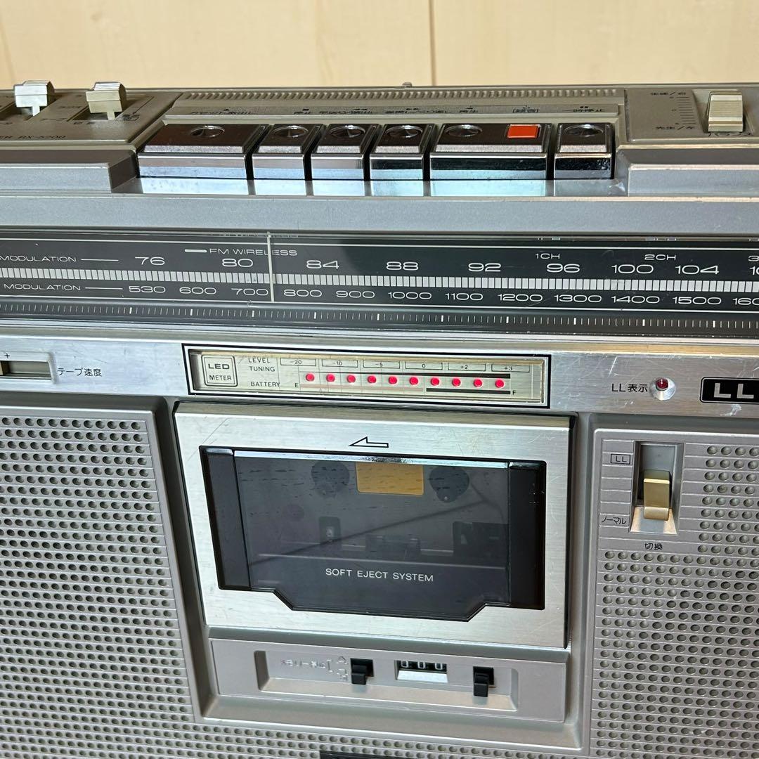 Panasonic Radios Radio Cassette Players National Rx-5200