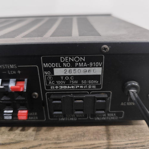 Denon Av Amplifiers Pma-910V