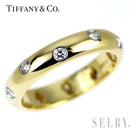 Tiffany Ring K18Yg/ Pt950