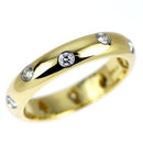Tiffany Ring K18Yg/ Pt950