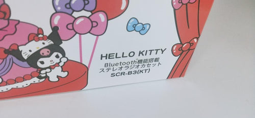 Hello Kitty Radio And Boombox 50 Bluetooth Scr-B3