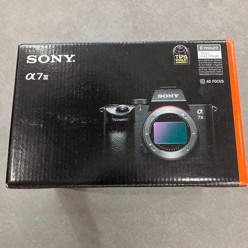 Sony Mirrorless Interchangeable Lips 7 Iii Ilce-7M3