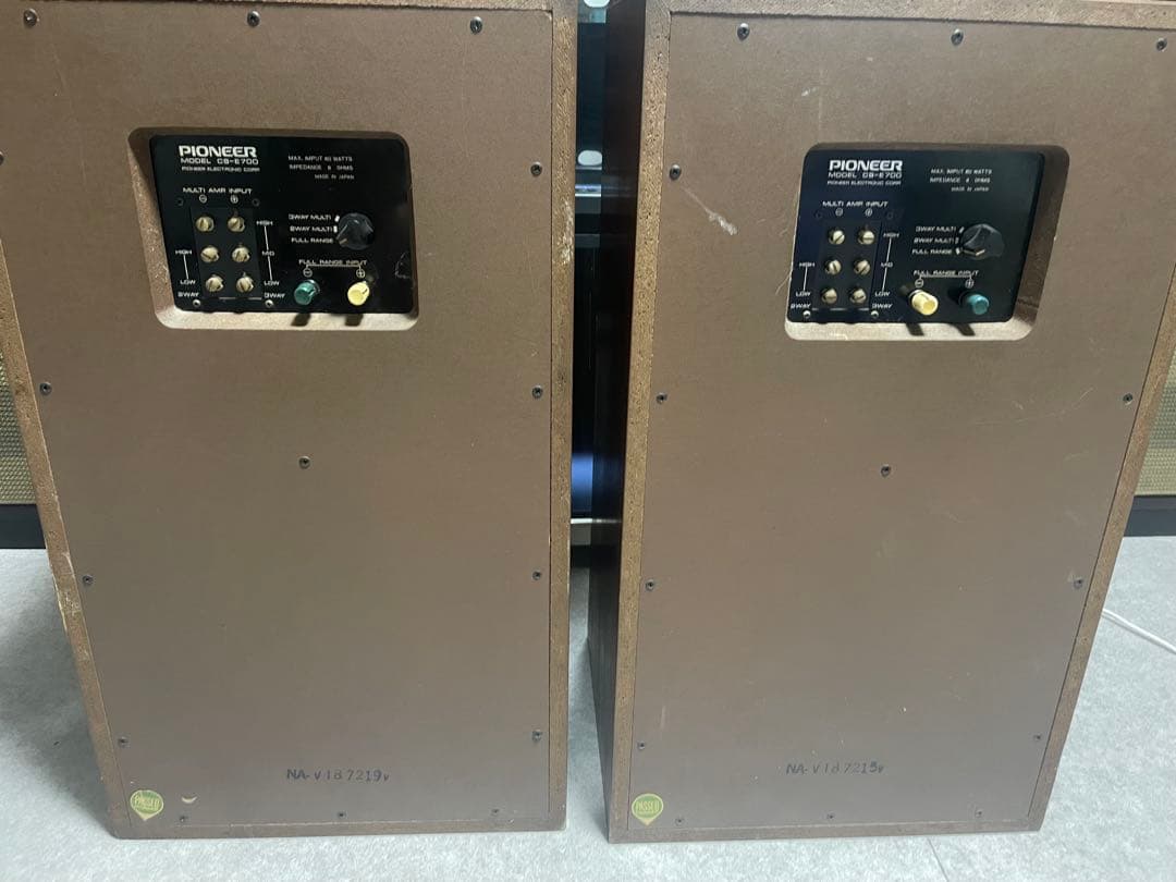 Speakers Pioneer Cs-E700