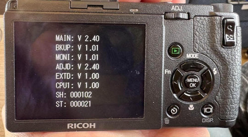 Ricoh Compact Digital Camera 102 Gr 2